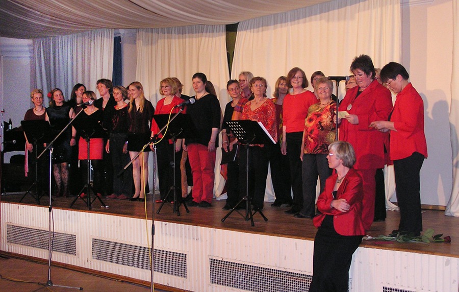 Zsuzsa, Barbara und Sabine