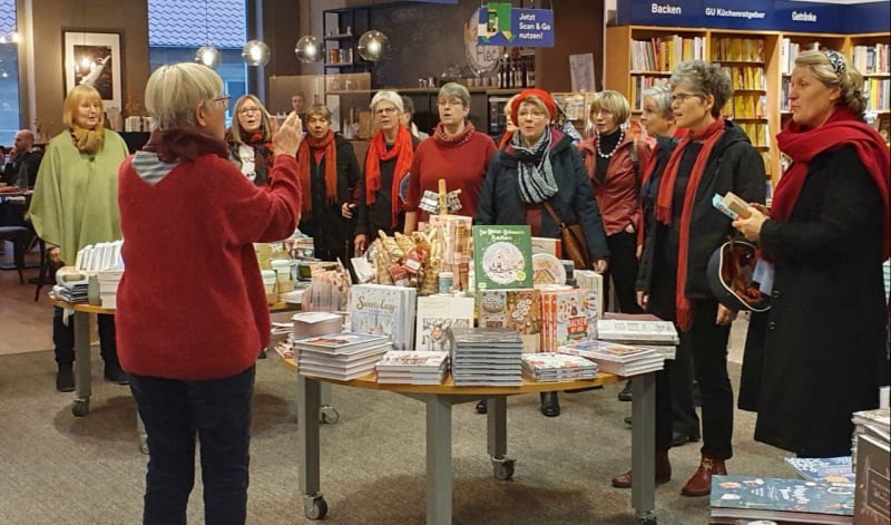 Beim zweiten Flashmob