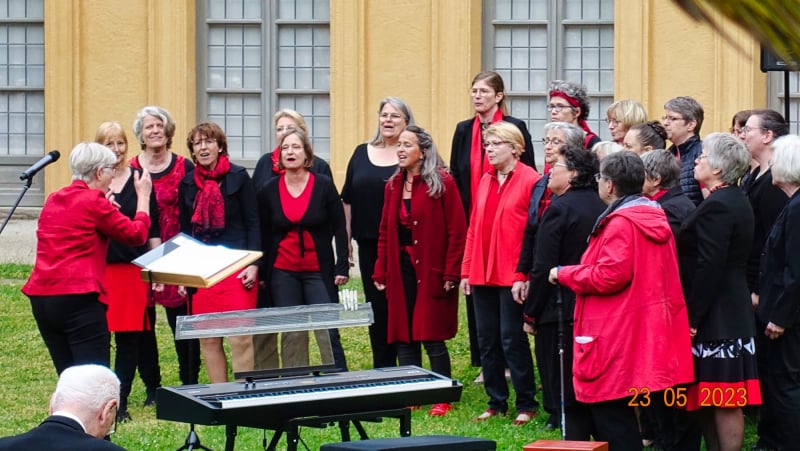 Chorserenade, Foto W. Bauer